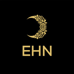 EHN Letter Initial Logo Design Template Vector Illustration
