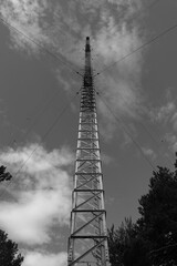 high voltage tower