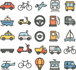 Transport & Vehicle Icon