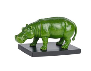 Fototapeta premium wooden figurine of an elephant