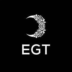 EGT Letter Initial Logo Design Template Vector Illustration