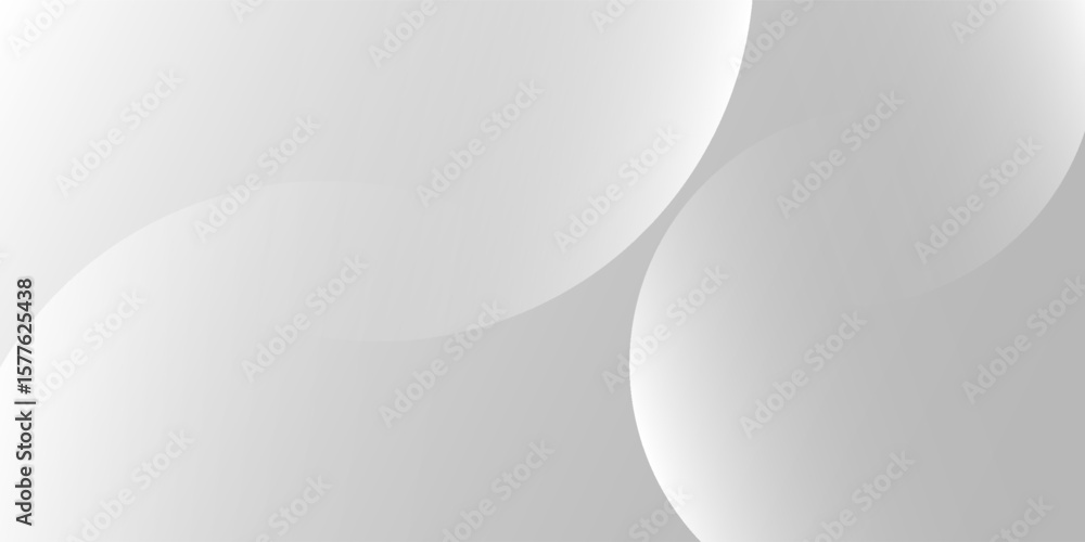 Poster a minimalist abstract background featuring overlapping curves and circular shapes in various shades 