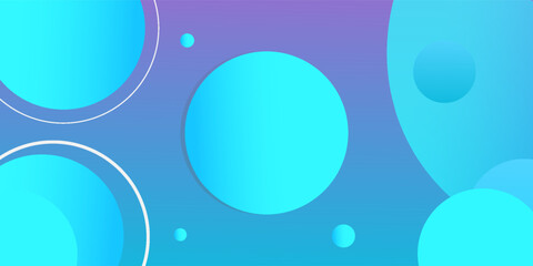 Minimal geometric background. Dynamic shapes composition. Vector illustration