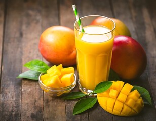 fresh mango juice