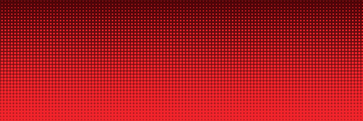 Red diagonal geometric shape with halftone. Modern fiber textured vector
