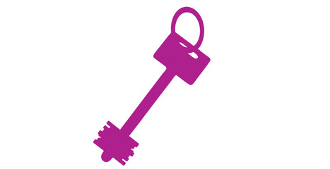 Purple key vectors