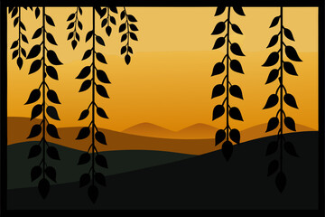 leopard print in the forest