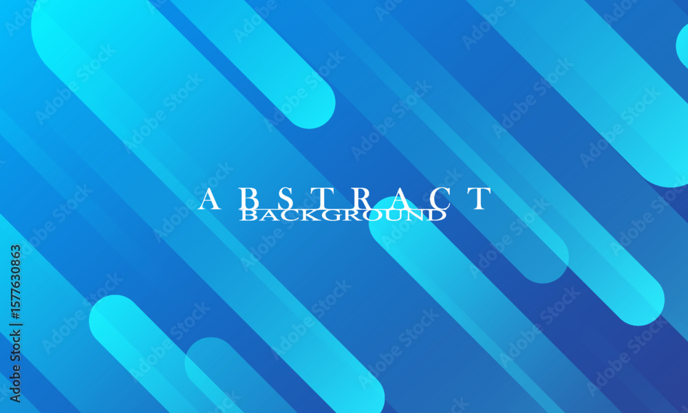 Aufkleber abstract blue background with diagonal lines. dynamic shapes composition. vector illustration