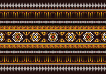 Native geometric ethnic pattern vector vintage graphic design for clothing, home decoration, carpet, fabric. Traditional border graphic eps10 vector.