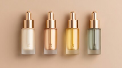 Four Serum Bottle