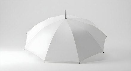 white background umbrella mockup