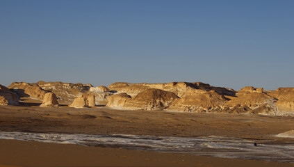 View of the Desert of Obstacles, Egypt