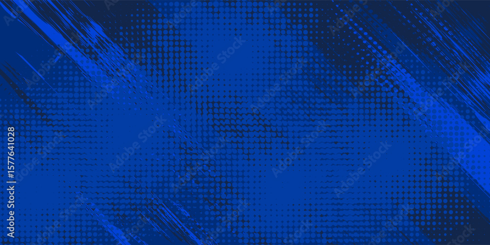 Poster blue color pattern gradient grunge texture background.