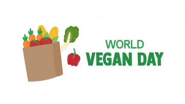world vegan day video, ideal for world vegan day celebration