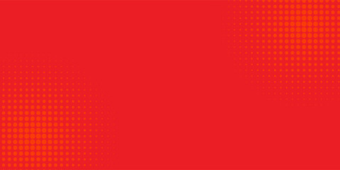 Dots halftone orange color pattern gradient texture with technology digital background. Dots pop art comics with summer background.