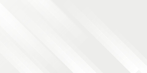 Obraz premium Abstract white background. Minimal geometric white light background