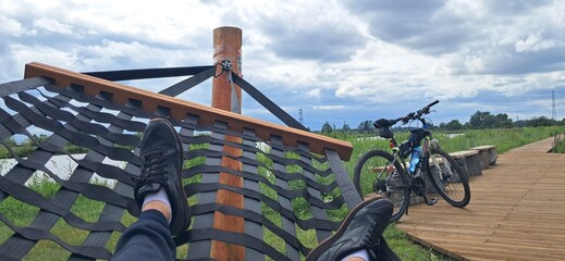 hamak rower © mobile