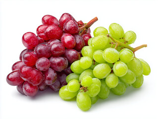 Fototapeta premium red and green grapes