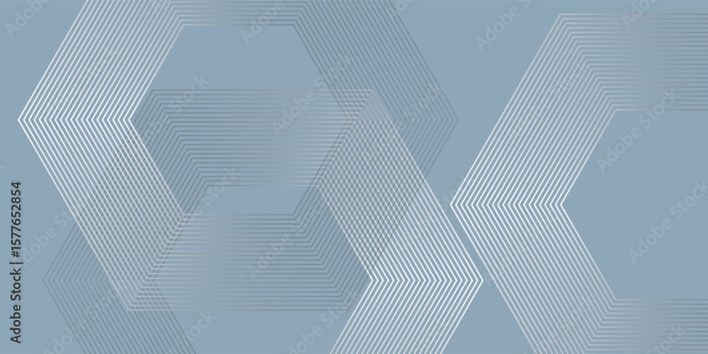 Poster abstract white and gray hexagon background. smooth abstract background, blurred pattern. light pale 
