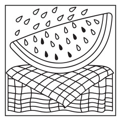 Summer Fun: Bold and Easy Coloring Pages for Kids – Sunshine, Beach Days, Ice Cream, and More!