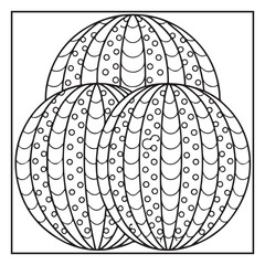 Summer : Bold and Easy Coloring Pages – Sunshine, Beach Days, Ice Cream, and More!