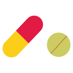Pills vector illustration stock illustration