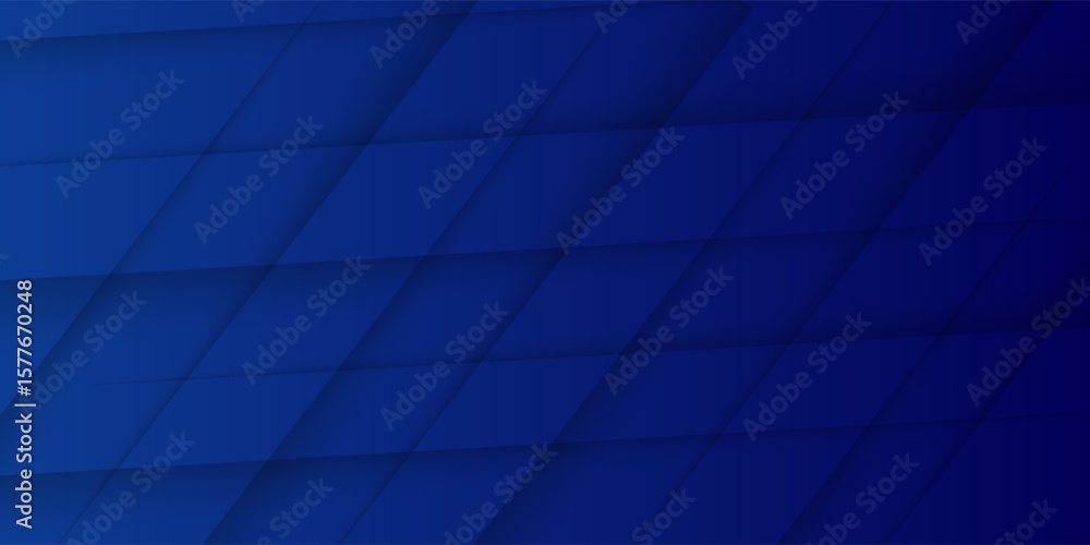 Poster modern abstract blue background with diagonal line. simple graphic design element. futuristic concep