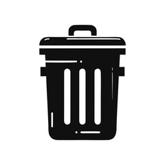 recycling bin vector logo icon	