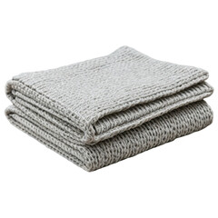  Folded Grey Towels