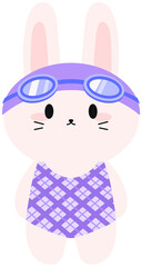 동물토끼(계절여름수영복) © Fox