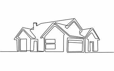 house sketch drawing