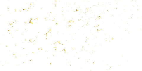 Abstract luxury golden confetti glitter and dust falling down on transparent background. Shiny glittering dust background. Vector illustration.