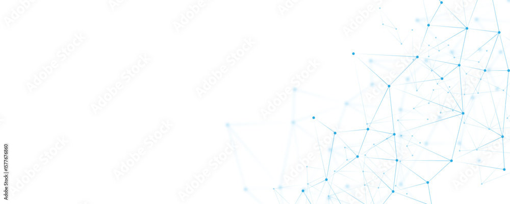 Poster abstract white blue digital technology futuristic communication high tech concept background. techno