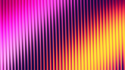 Colorful soft gradient with ribbed fractal glass effect and glowing lines blending smooth and radiant colors. Bold and dynamic design blending bright colors and geometry for modern visual art project