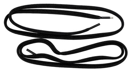 Black shoelaces, two pairs