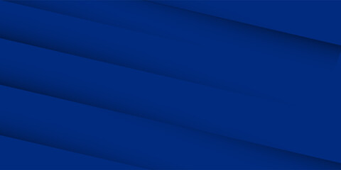 Modern abstract blue background with diagonal line. Simple graphic design element. Futuristic concept. Horizontal banner template with space for your text. Vector