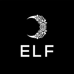 ELF Letter Initial Logo Design Template Vector Illustration