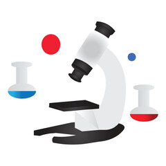 Lab technician adding solution Enzyme–Linked