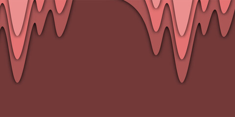 background abstract geometric paper cutout color maroon eps 10