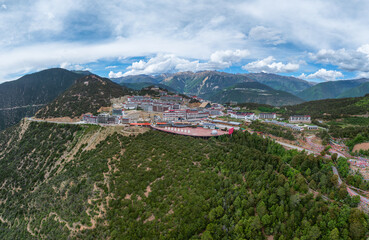 Panorama of Feilai Temple Observation Deck