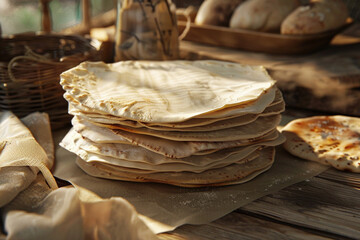 stack of pancakes