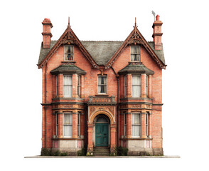  Historic Victorian Red Brick House with Ornate Details