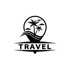 Obraz premium Traveling, travelling,, tour logo