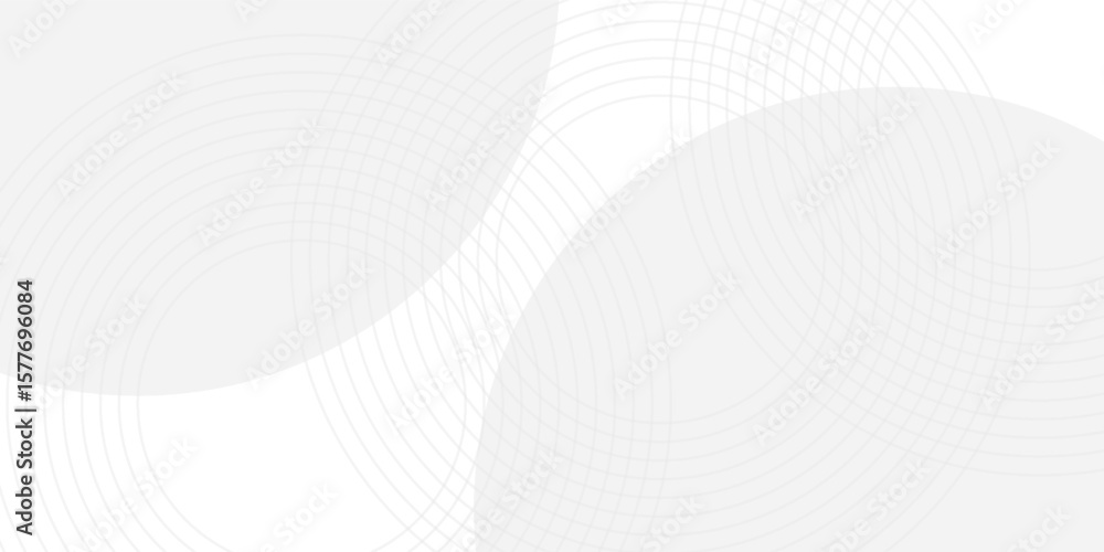 Poster bright space with lines effect decoration. modern graphic design element circles style concept for b
