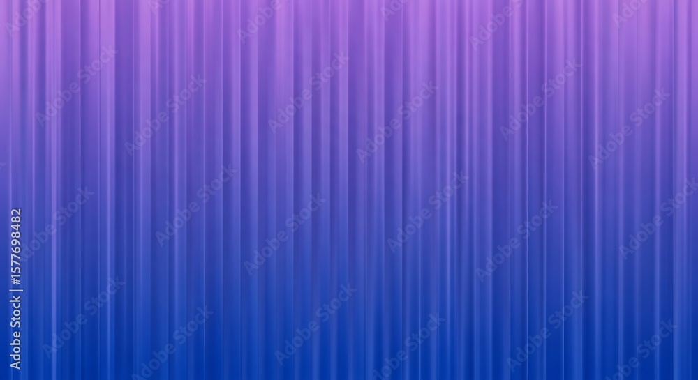Poster abstract background featuring vertical lines with a gradient transitioning from purple to blue, crea
