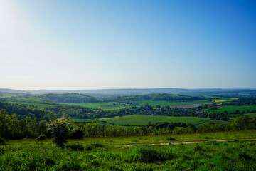 Views of countryside in the south of England 