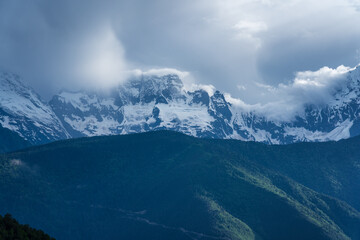 Five-Crowned Peaks of Meili Snow Mountains 