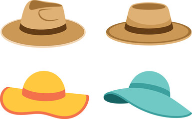 Stylish Summer Hats A Collection of Sun Hats and Straw Hats for Men and Women