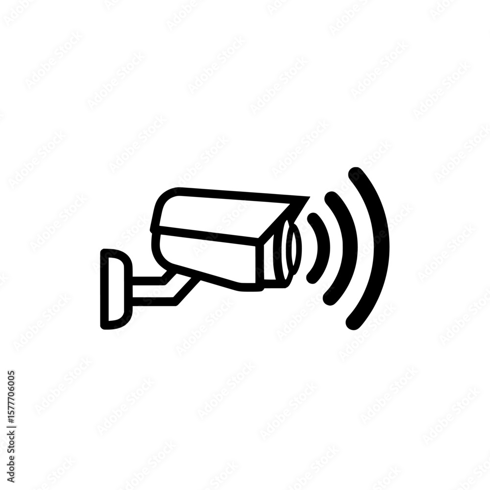 Poster wireless security camera with night vision and motion detection
