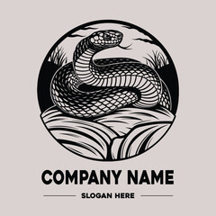 Snake Vector Logo Design